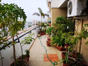 Balcony in 3 BHK Apartment at Vipul Belmonte, Sector 53 – for Rent