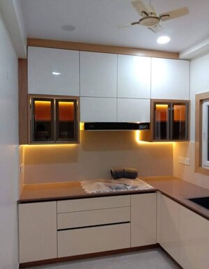 Kitchen in 3 BHK Apartment at Kalpataru Residency, Sanath Nagar – for Rent