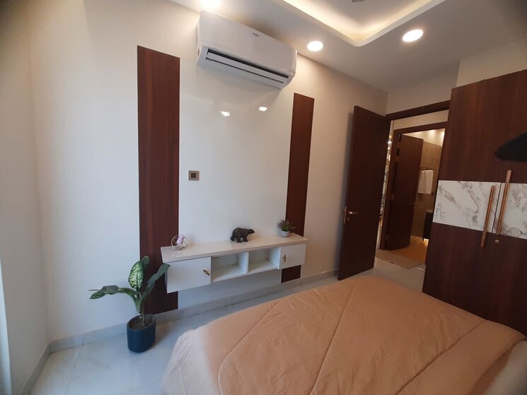 Bedroom, jms-the-nation 2.5 Bedroom 120 Sq.Yd. Builder Floor In Sector 95 Gurgaon 9700558