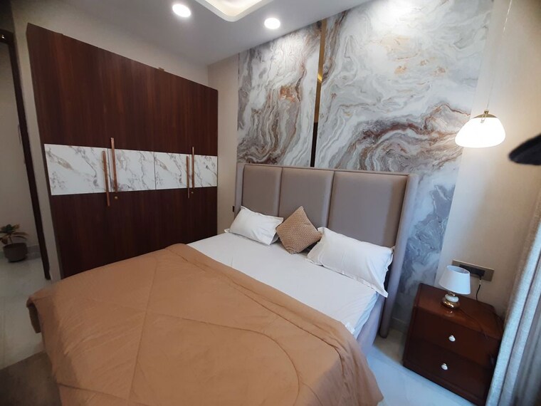 Bedroom, jms-the-nation 2.5 Bedroom 120 Sq.Yd. Builder Floor In Sector 95 Gurgaon 9700558