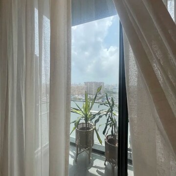 Balcony in 3 BHK Apartment at Bandra East – for Sale