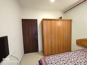 Bedroom in 2 BHK Apartment at Omkar Ananta, Goregaon East – for Rent