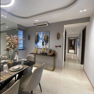 Living Room in 4 BHK Apartment at Bandra East – for Sale