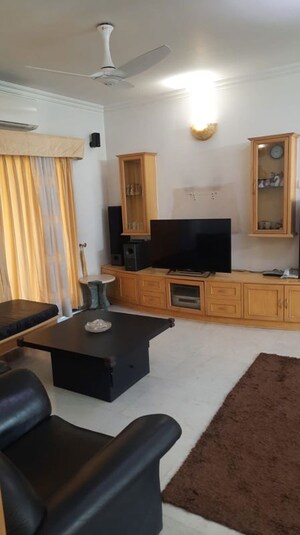 Living Room in 4 BHK Apartment at The Great Eastern Retreat, Shivajinagar – for Rent