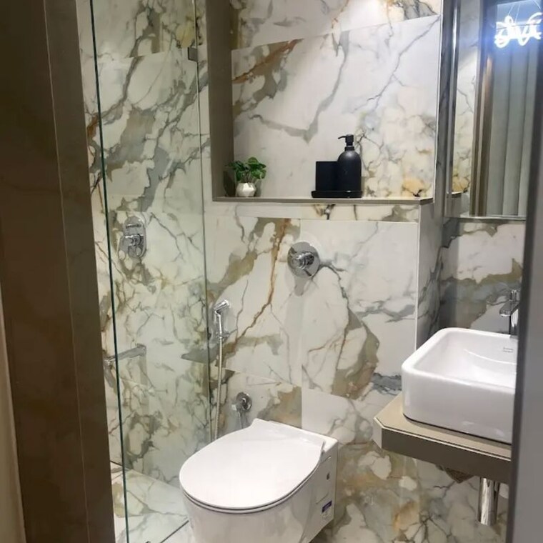 Bathroom, ghatkopar west 2 Bedroom 608 Sq.Ft. Apartment In Ghatkopar West Mumbai 9306029