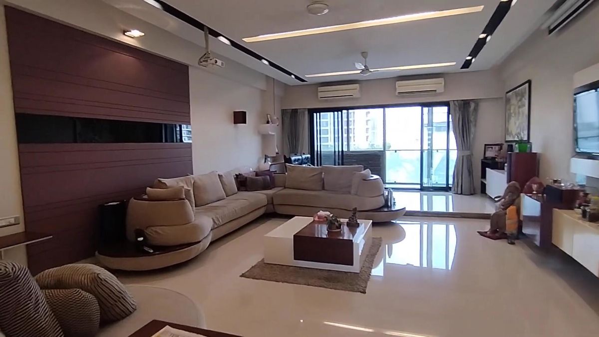 4 BHK + Servant Room 1500 Sq.Ft. Apartment in Runwals The Reserve