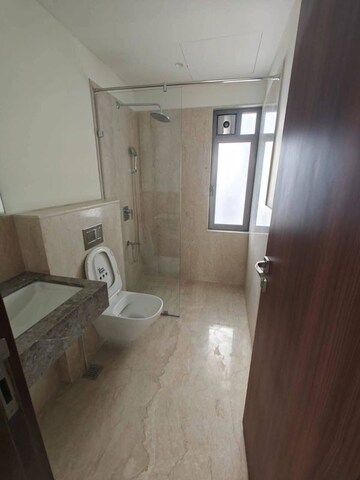 Bathroom in 4 BHK Apartment at Rustomjee Crown, Prabhadevi – for Rent