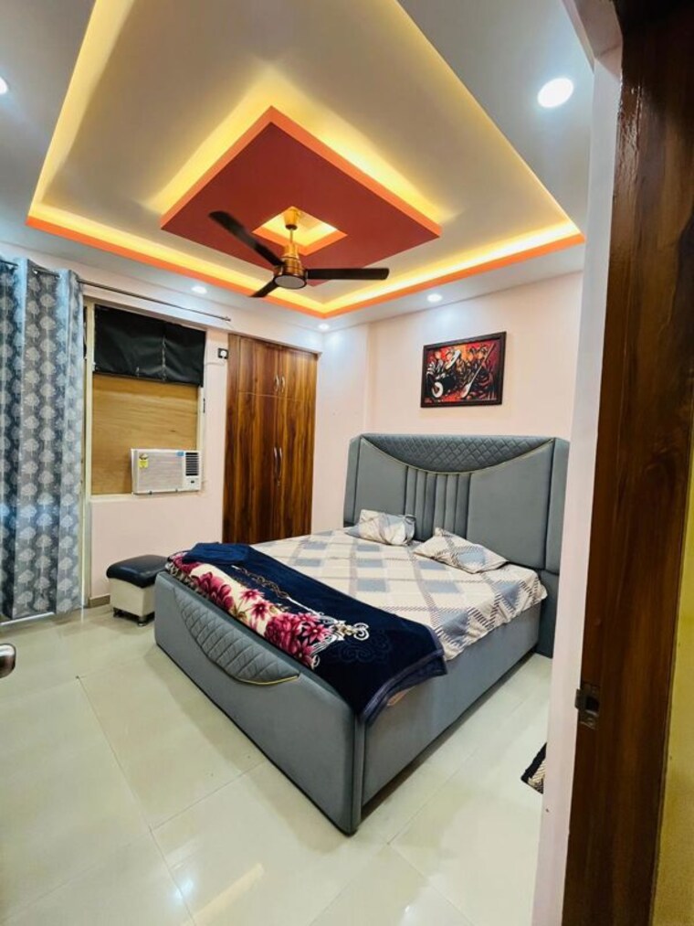 Bedroom, mcc-signature-heights 2 Bedroom 800 Sq.Ft. Apartment In Raj Nagar Extension Ghaziabad 9702375