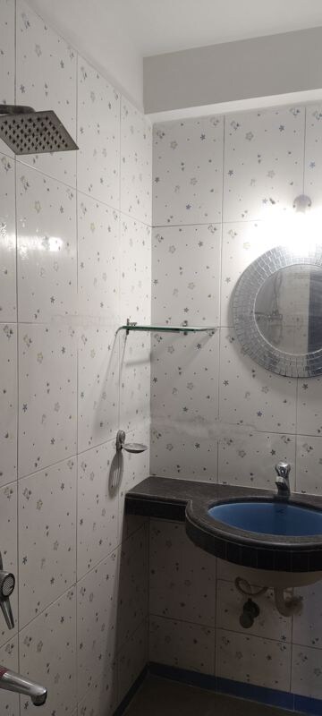 Bathroom in 3 BHK Apartment at Ajmera Golden Rays, Andheri West – for Sale