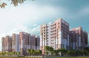 3 BHK Apartment – Exterior View View at Unimark Springfield, Rajarhat Gopalpur - for Sale