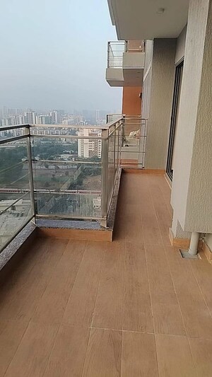 Balcony in 3 BHK Apartment at Amanora Elivate Tower, Hadapsar – for Sale