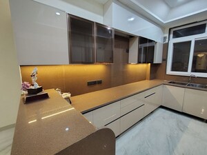 Kitchen in 4 BHK Builder Floor at Ansal API Esencia, Sector 67 – for Rent