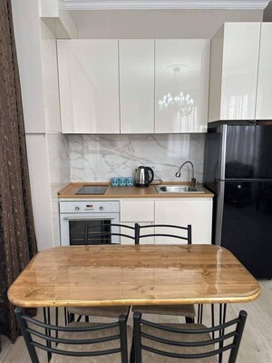 Kitchen in 3 BHK Independent House at Mangaldas Nagar – for Sale