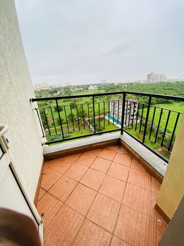 Balcony in 3 BHK Apartment at Sobha Garnet, Kondhwa – for Rent