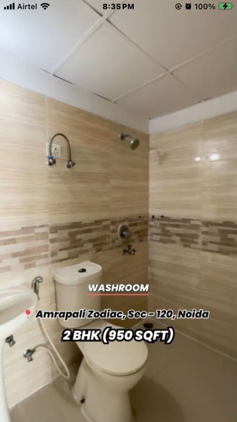 undefined, amrapali-zodiac 2 Bedroom 950 Sq.Ft. Apartment In Sector 120 Noida 9703561
