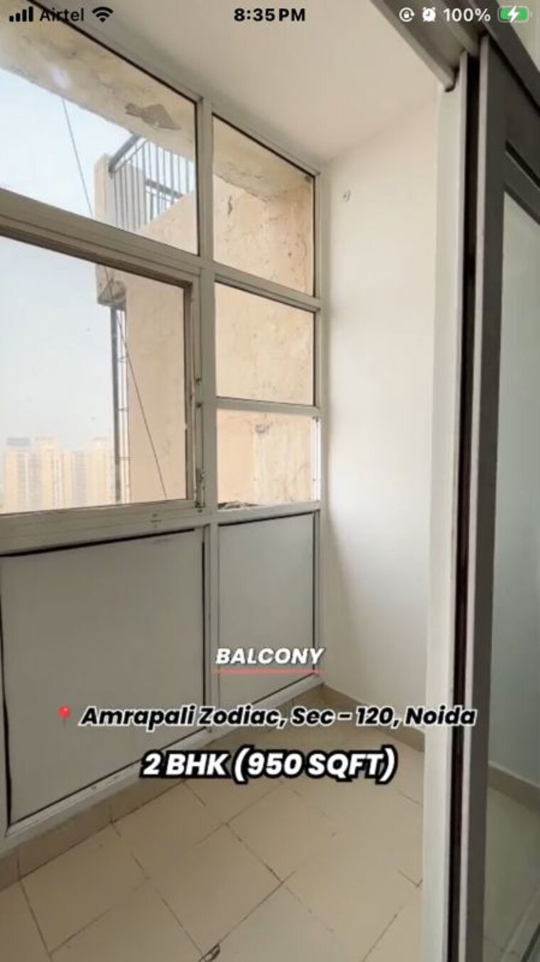 Room, amrapali-zodiac 2 Bedroom 950 Sq.Ft. Apartment In Sector 120 Noida 9703561