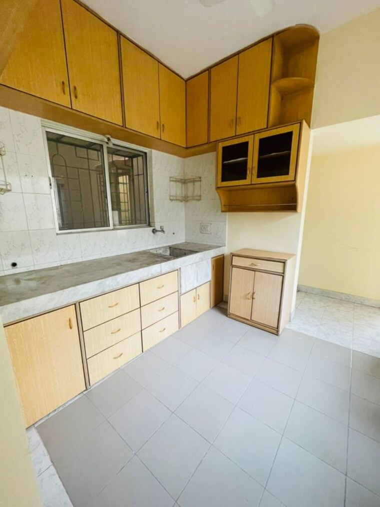Kitchen, kumar-urban-kubera-colony 2 Bedroom 870 Sq.Ft. Apartment In Kondhwa Pune 9703664
