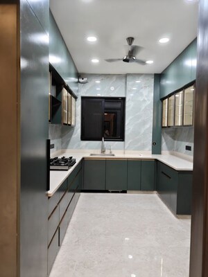 Kitchen in 3 BHK Builder Floor at RWA Apartments Sector 41, Sector 41 – for Rent