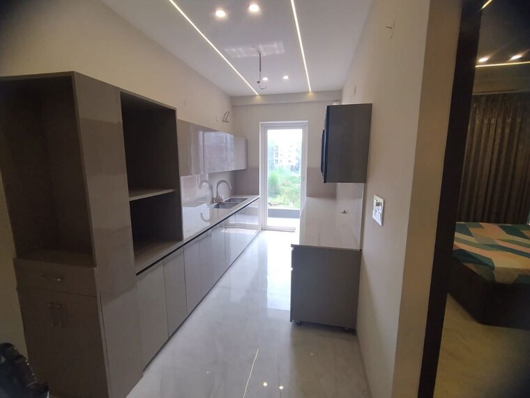 Kitchen, ambala highway 4 Bedroom 2200 Sq.Ft. Apartment In Ambala Highway Zirakpur 9687616