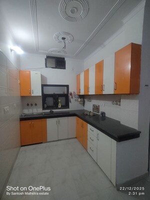 Kitchen in 1.5 BHK Builder Floor at Dwarka Mor – for Rent