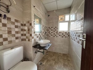 Bathroom in 4 BHK Apartment at Amrapali Heartbeat City, Sector 107 – for Rent