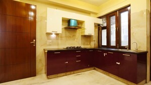 Kitchen in 4 BHK Apartment at Amrapali Heartbeat City, Sector 107 – for Rent
