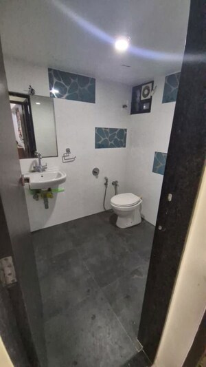 Bathroom in 3 BHK Apartment at Memnagar – for Rent