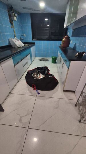 Kitchen in 3 BHK Apartment at Memnagar – for Rent