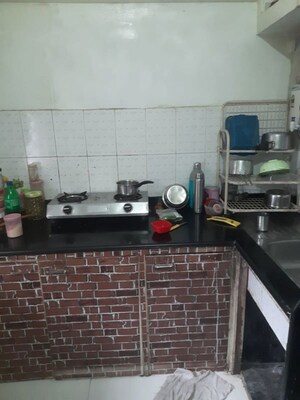 Kitchen in 1 BHK Apartment at Libra CHS, Malad West – for Sale