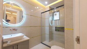 Bathroom in 4 BHK Builder Floor at BPTP Park Central, Sector 85 – for Sale