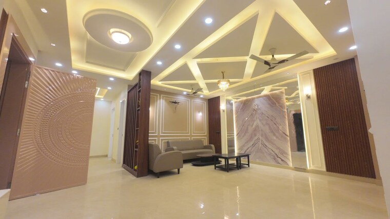 Living Room, puri-aman-vilas 4 Bedroom 350 Sq.Yd. Builder Floor In Sector 89 Faridabad 9607064