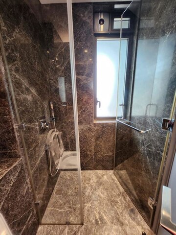 Balcony in 3 BHK Apartment at Lodha Trump Tower, Worli – for Rent