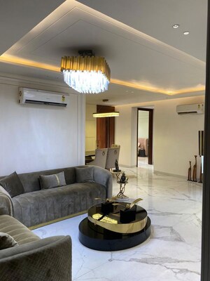 Living Room in 3 BHK Builder Floor at Puri Kohinoor, Sector 89 – for Sale