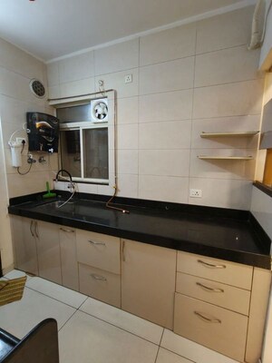 Kitchen in 3 BHK Apartment at Vilas Javdekar Yashwin Encore, Wakad – for Rent