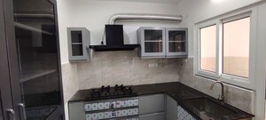 Kitchen in 3 BHK Apartment at GHR Titania, Kondapur – for Rent