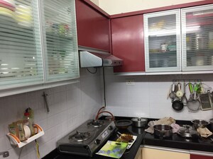Kitchen in 3 BHK Apartment at Rachana My World, Baner – for Rent