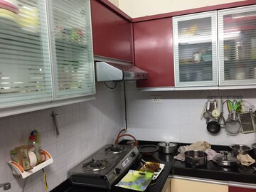 Kitchen in 3 BHK Apartment at Rachana My World, Baner – for Rent