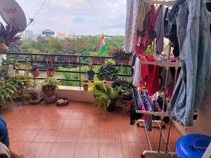 Balcony in 2 BHK Apartment at Bhujbal Shivranjan Towers, Pashan – for Sale