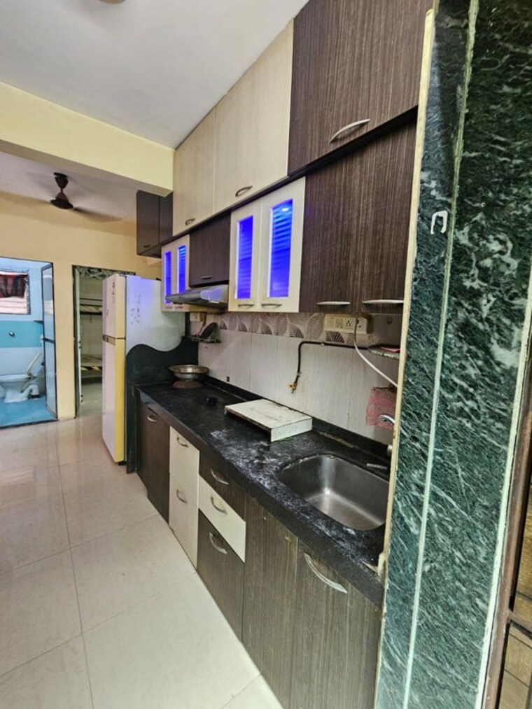 Kitchen, shree-sai 2 Bedroom 1100 Sq.Ft. Apartment In Kharghar Navi Mumbai 9704752