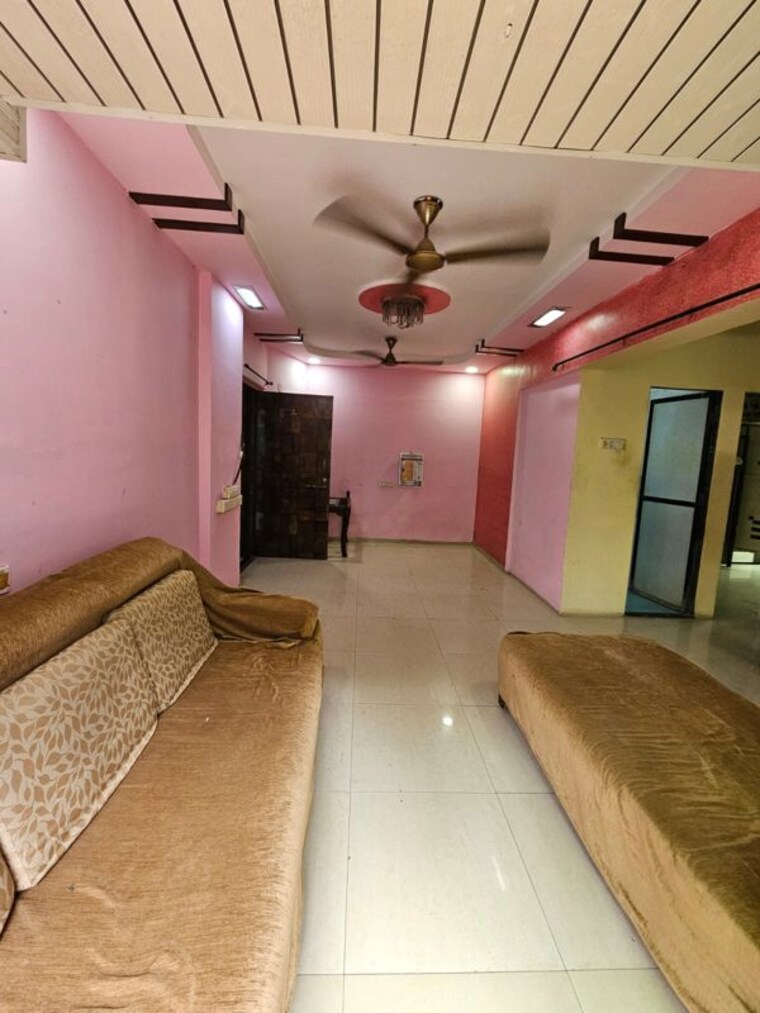 Living Room, shree-sai 2 Bedroom 1100 Sq.Ft. Apartment In Kharghar Navi Mumbai 9704752