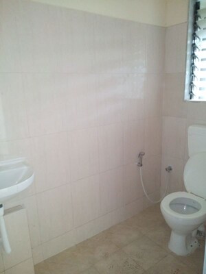 Bathroom in 1 BHK Apartment at Vihang Golden Hills, Owale – for Rent