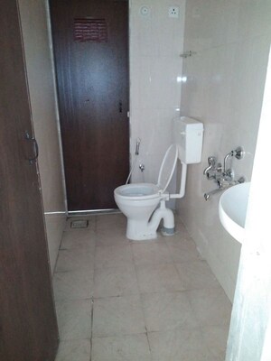 Bathroom in 1 BHK Apartment at Vihang Golden Hills, Owale – for Rent