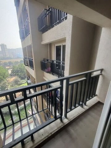 Balcony in 1 BHK Apartment at K M Horizon Palms 2, Owale – for Rent