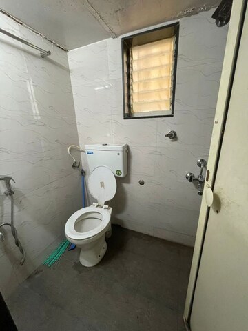 Bathroom in 1 BHK Apartment at K M Horizon Palms 2, Owale – for Rent