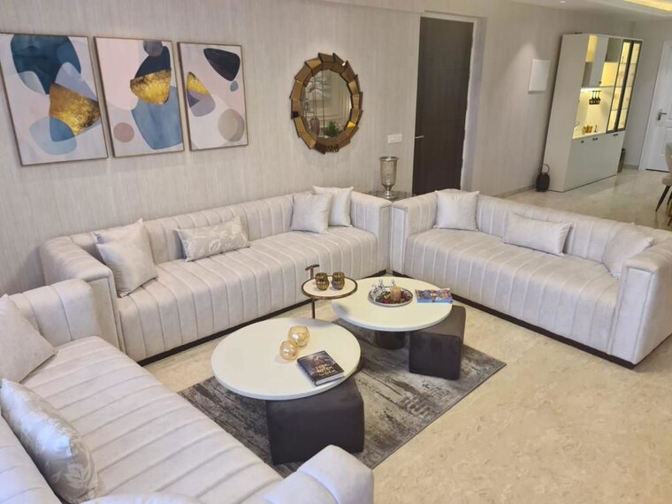 Living Room, omaxe-new-chandigarh 3 Bedroom 2306 Sq.Ft. Builder Floor In North Mullanpur Chandigarh 9703478