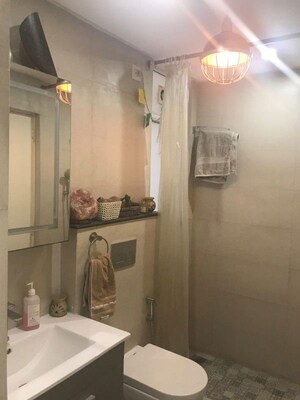 Bathroom in 1 BHK Independent House at Sector 4 – for Rent