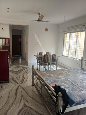 Living Room in 3 BHK Apartment at New Town – for Sale