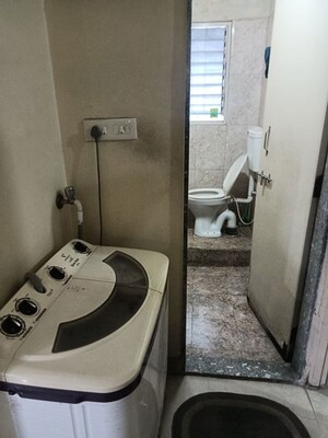 Bathroom in 2 BHK Apartment at Atharva Residency, Baner – for Rent