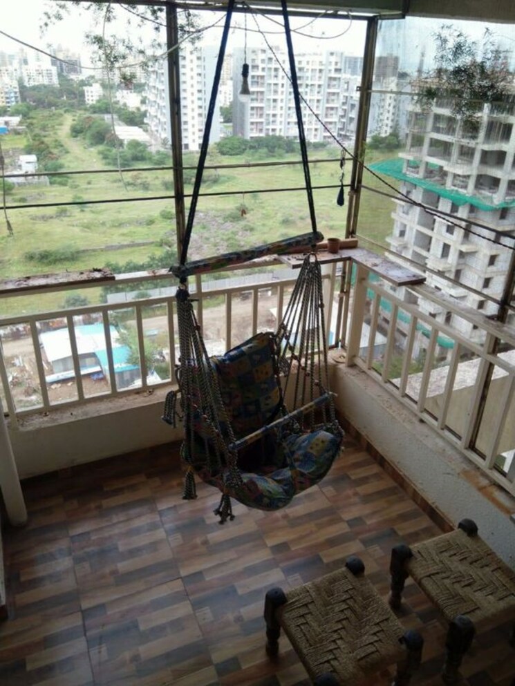 Balcony, majestique-38-park-majestique 2 Bedroom 504 Sq.Ft. Apartment In Undri Pune 9705256