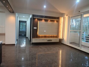 Living Room in 3 BHK Builder Floor at Sanjay Nagar – for Rent